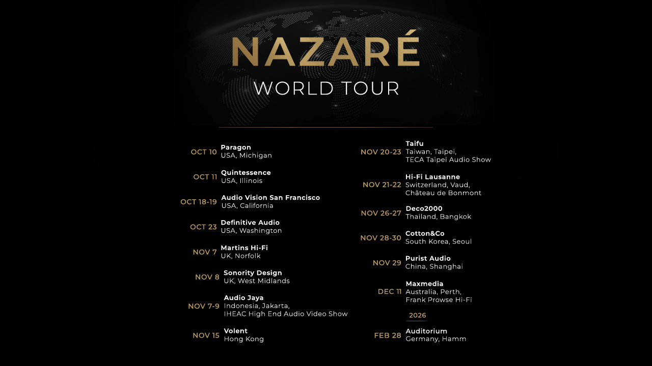 Innuos NAZARÉ World Tour