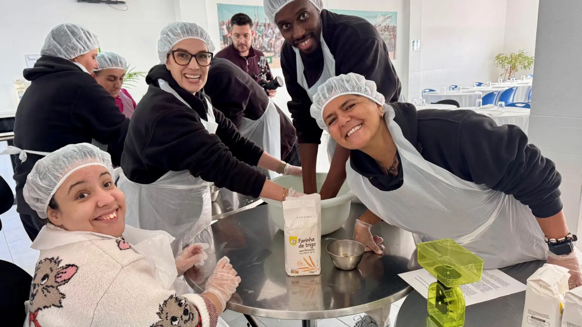 Innuos Team at a Social Responsibility Activity in ACASO Association in Olhão, Algarve, Portugal