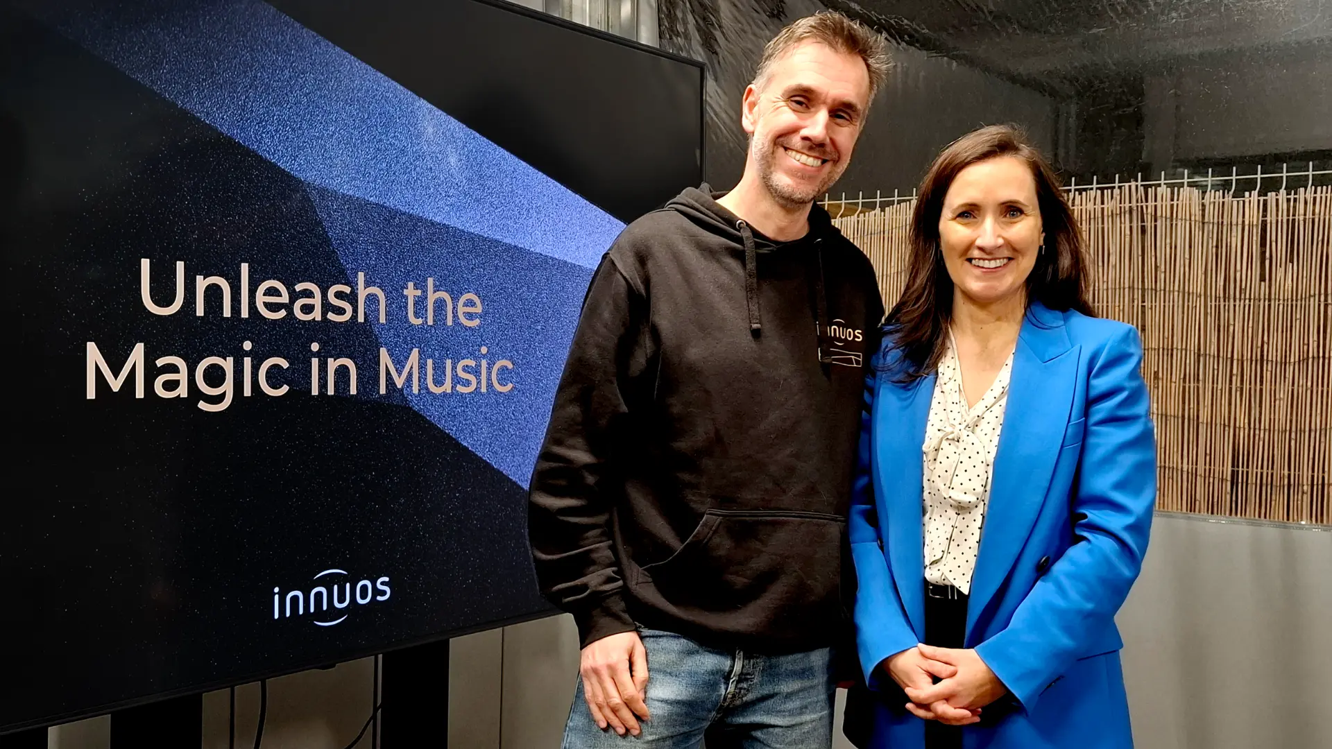 Nuno Vitorino and Amelia Santos at Innuos Team Summit 2025